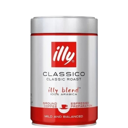 illy Classico espresso ground . 250 gram