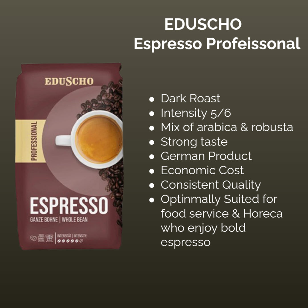 Eduscho Espresso Professional Cofee Beans , 1000 gram
