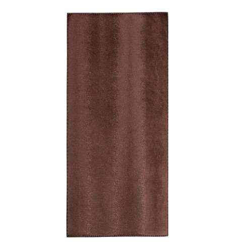 Leather Runner Horseback Brown 140 x 40 cm