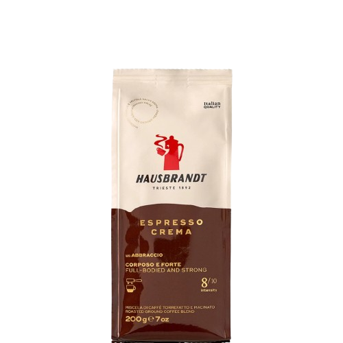 Hausbrandt Espresso Crema Coffee ground - 200 gram