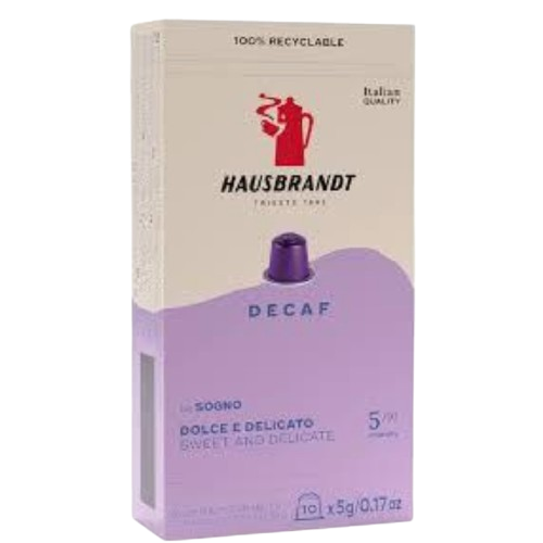 Hausbrandt Decaf- 10 Capsules