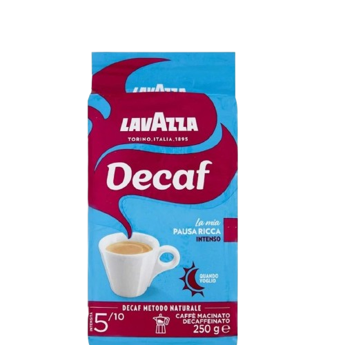 Lavazza DEK Ground Coffee - 250 gm