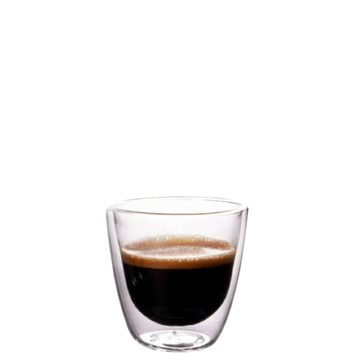 Double wall glass espresso 60 ml