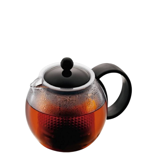 Bodum ASSAM Tea Press with Stainless Steel Filter 1.0 litre , Black