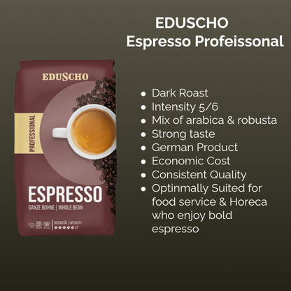 Eduscho Espresso Professional Cofee Beans ,  1000 gram
