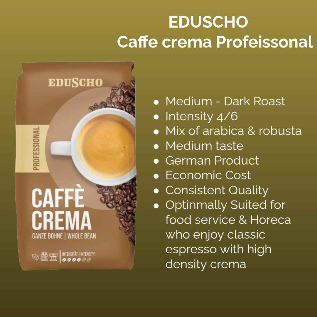 Eduscho Caffe Crema Professional Cofee Beans ,  1000 gram