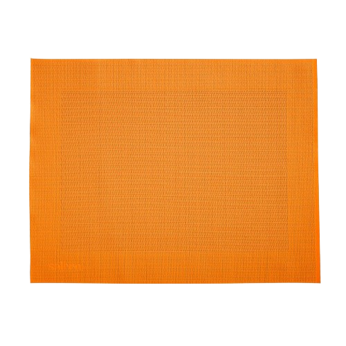 PVC Placemat Orange 42 x 32 cm